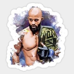 Demetrious Johnson is the real life "Mighty Mouse" Sticker